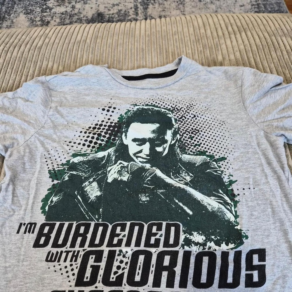 Marvel Infinity Saga Loki Glorious Purpose Graphic Tee 10/12